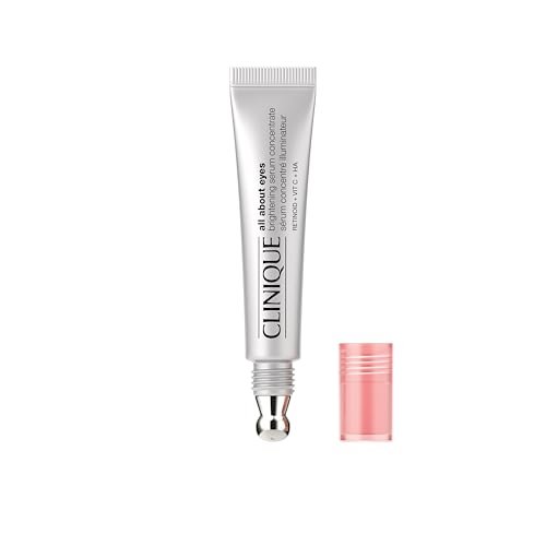 Clinique All About Eyes Brightening Serum Concentrate with Vitamin C, Hyaluronic Acid & Retinol – Hydrating Eye Serum to Reduce Dark Circles, 0.34 Fl Oz Avelisse