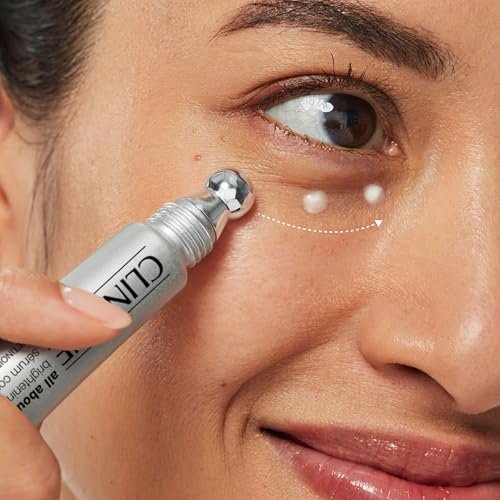 Clinique All About Eyes Brightening Serum Concentrate with Vitamin C, Hyaluronic Acid & Retinol – Hydrating Eye Serum to Reduce Dark Circles, 0.34 Fl Oz Avelisse
