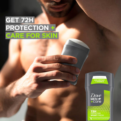 Dove Men+Care Sportcare Fresh Antiperspirant Deodorant 3-Pack, 2.7 oz Each Avelisse