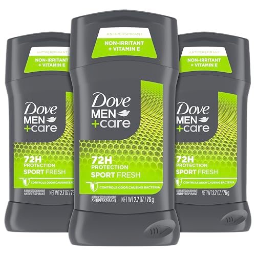 Dove Men+Care Sportcare Fresh Antiperspirant Deodorant 3-Pack, 2.7 oz Each Avelisse