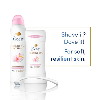 Dove Advanced Care Antiperspirant Deodorant Spray for Women, 72-Hour Sweat & Odor Protection, Sakura Blossom & Yuzu, 3.8 oz (3-Pack)