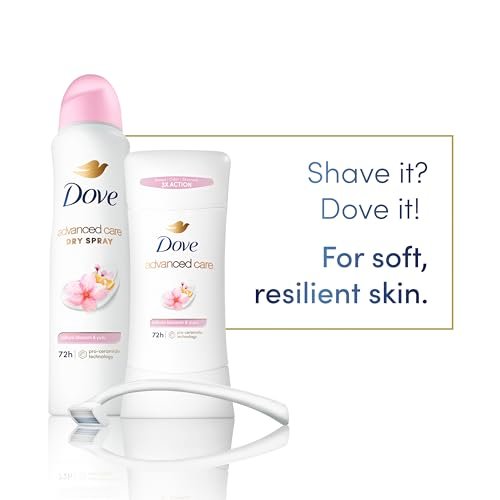 Dove Advanced Care Antiperspirant Deodorant Spray for Women, 72-Hour Sweat & Odor Protection, Sakura Blossom & Yuzu, 3.8 oz (3-Pack) - görsel 7