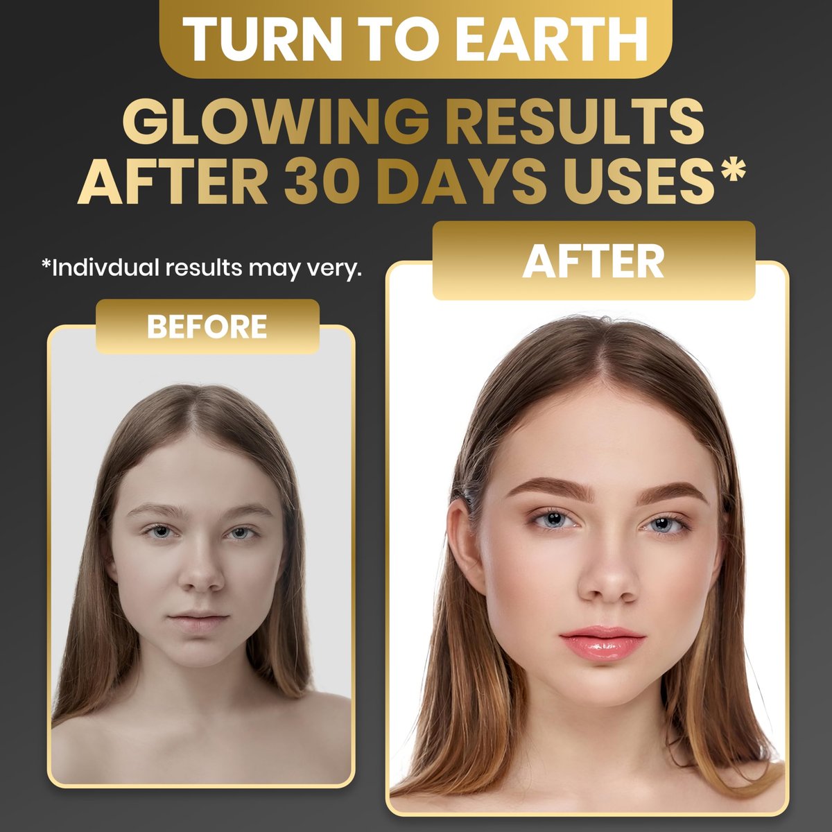 TURN TO EARTH Day & Night Retinol Face Moisturizer with Collagen and Hyaluronic Acid - 1.7 oz - görsel 17