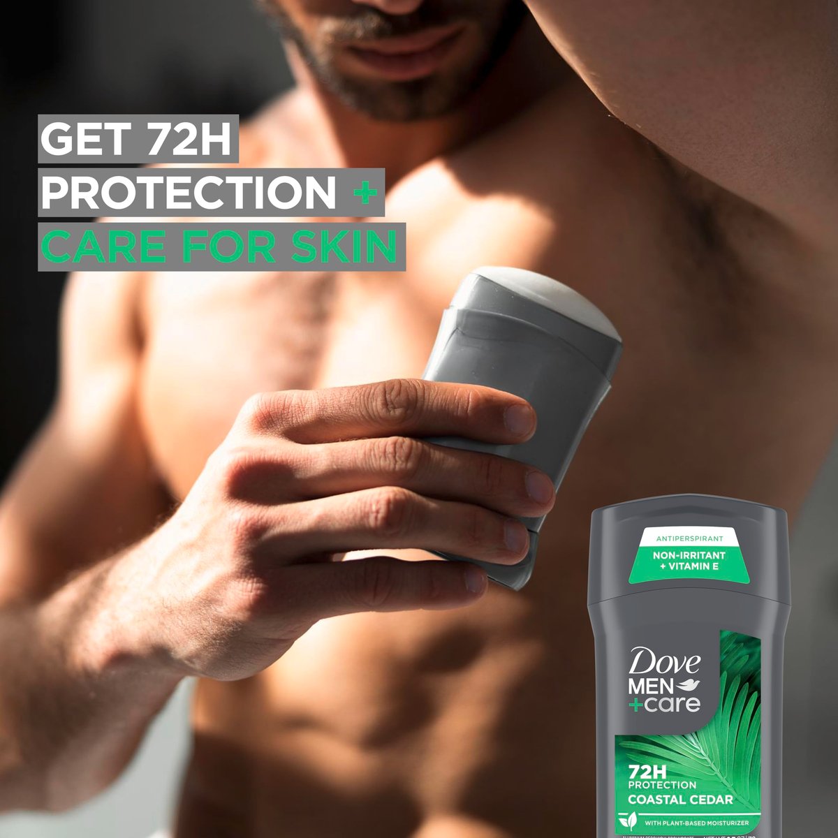 Dove Men+Care Antiperspirant Deodorant 3-Pack, Coastal Cedar, 2.7 oz Each Avelisse