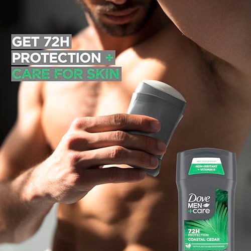 Dove Men+Care Antiperspirant Deodorant 3-Pack, Coastal Cedar, 2.7 oz Each Avelisse