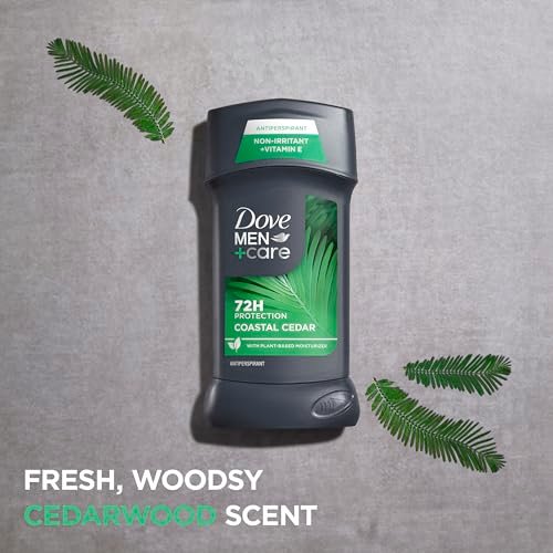 Dove Men+Care Antiperspirant Deodorant 3-Pack, Coastal Cedar, 2.7 oz Each Avelisse