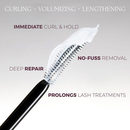 Blinc Curling Tubing Lash Primer – Dual-Action Formula for Long-Lasting Curl & Lash Lift Extension – Nourishing & Strengthening with Castor Oil & Shea Butter – Vegan & Clean Beauty 7ml