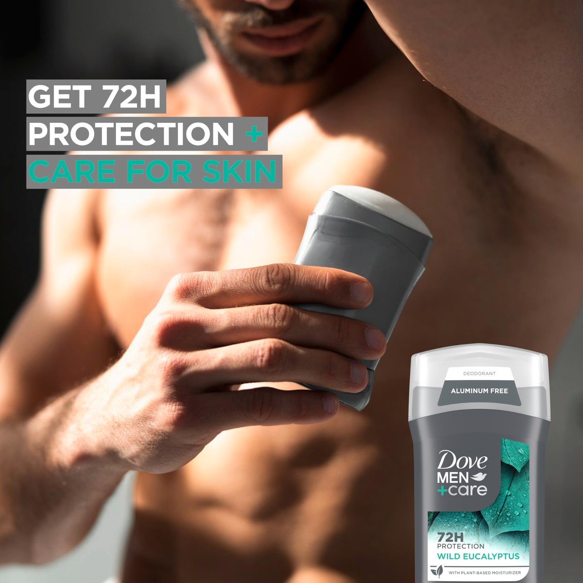 Dove Men+Care Aluminum Free Deodorant 3-Pack, Wild Eucalyptus, 3 oz Each Avelisse