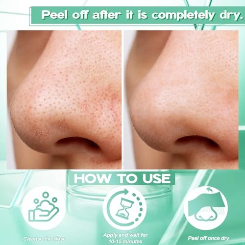 SYABO 2.0 Blackhead Remover Nose Strips – 100 Pcs Pore Cleanser with Salicylic Acid, Upgraded Peel Off Mask for Blackheads Removal (1.76 oz) Avelisse