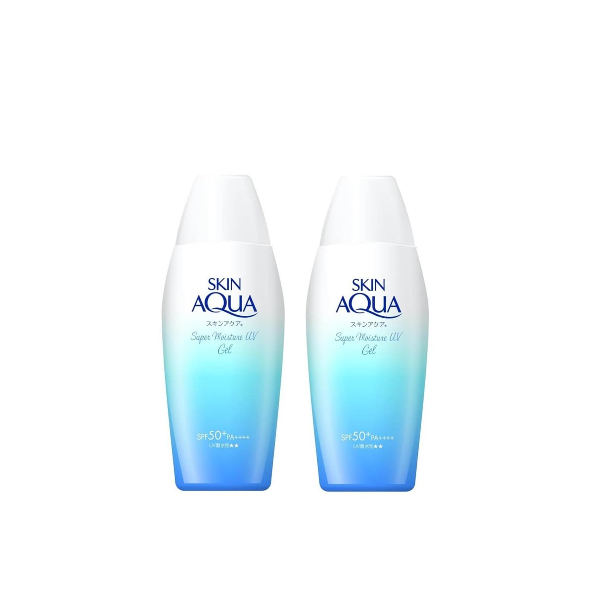 Skin Aqua UV Super Moisture Gel Hydrating Sunscreen SPF50+/PA++++ - 110g (Pack of 2) Avelisse