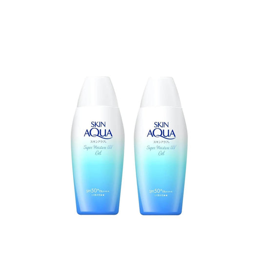 Skin Aqua UV Super Moisture Gel Hydrating Sunscreen SPF50+/PA++++ - 110g (Pack of 2) Avelisse