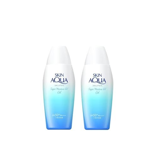 Skin Aqua UV Super Moisture Gel Hydrating Sunscreen SPF50+/PA++++ - 110g (Pack of 2) Avelisse