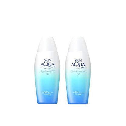 Skin Aqua UV Super Moisture Gel Hydrating Sunscreen SPF50+/PA++++ - 110g (Pack of 2) Avelisse