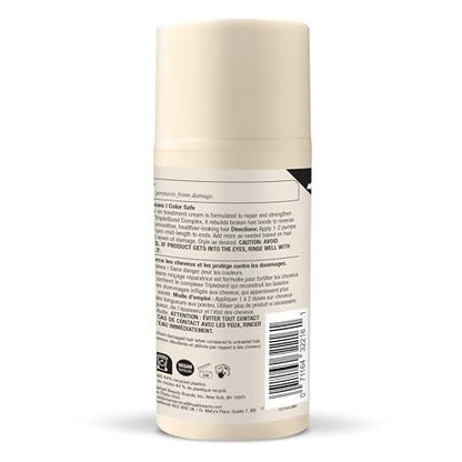 HASK Bond Building Leave-In Treatment Cream with TripleBond Complex & Argan Oil - Repairs Damage, Prevents Breakage, Adds Moisture - Sulfate-Free, Cruelty-Free, Color-Safe - 3.3 oz