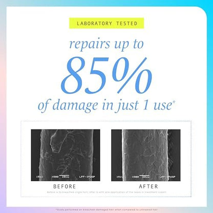 HASK Bond Building Leave-In Treatment Cream with TripleBond Complex & Argan Oil - Repairs Damage, Prevents Breakage, Adds Moisture - Sulfate-Free, Cruelty-Free, Color-Safe - 3.3 oz