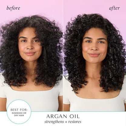 HASK Argan Oil Repairing Deep Conditioner - Color Safe, Sulfate Free & Paraben Free - 8 Fl Oz