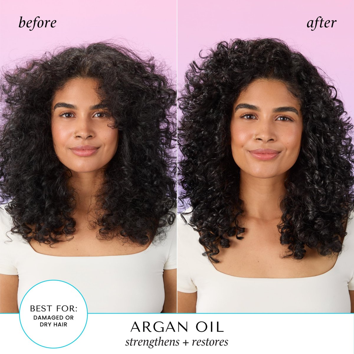 HASK Argan Oil Repairing Deep Conditioner - Color Safe, Sulfate Free & Paraben Free - 8 Fl Oz - görsel 3