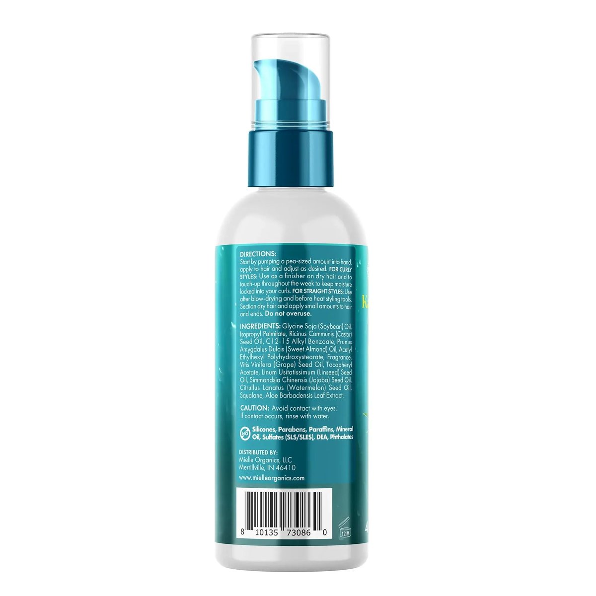 Mielle Organics Weightless Hair Oil – Kalahari Melon & Aloe Vera Deep Hydration for Dry, Curly & Textured Hair, Lightweight Non-Greasy Formula, 4 oz Avelisse
