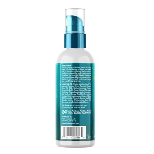 Mielle Organics Weightless Hair Oil – Kalahari Melon & Aloe Vera Deep Hydration for Dry, Curly & Textured Hair, Lightweight Non-Greasy Formula, 4 oz Avelisse