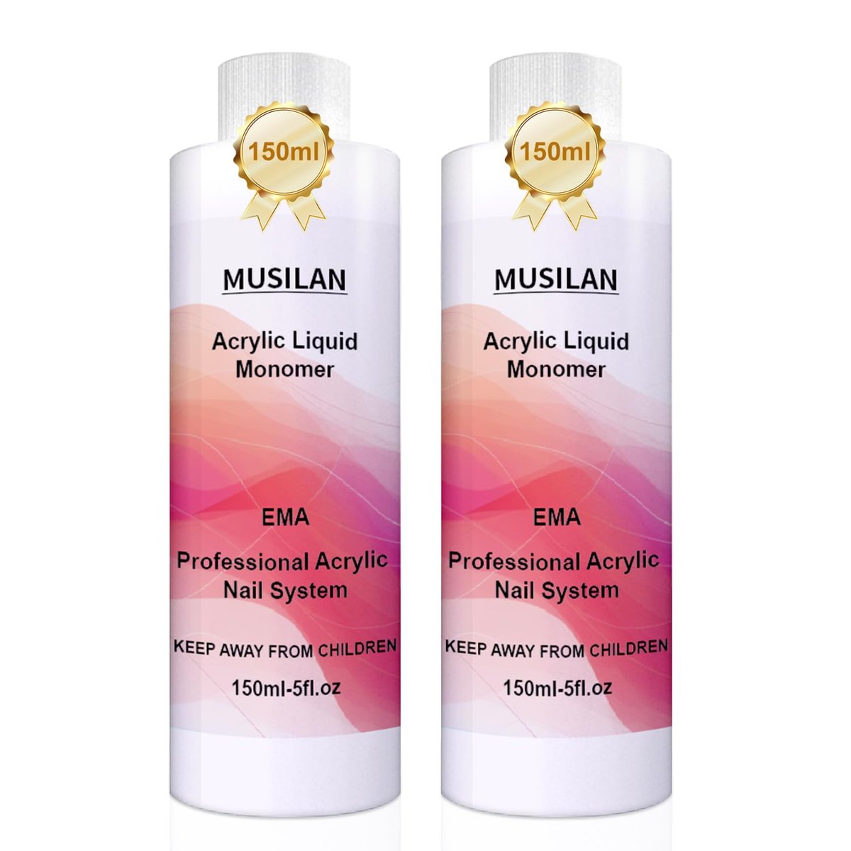 MUSILAN Monomer Acrylic Nail Liquid - 300ml Professional Acrylic Liquid for Powder System, Quick Dry Time for Beginners & Nail Techs Avelisse