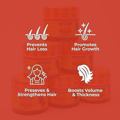 MotherEarth Africa Essential Raw Naturals Chambers Chapter 2000 Hair Grow Treatment - 5.64 oz