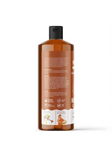 Vedic Kapha Natural Ayurvedic Shampoo for Oily/Normal Hair - Lemon & Tea Tree Oil, 16.9 fl oz - görsel 4