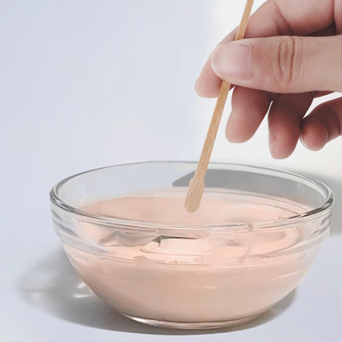 1200 Pcs Wooden Wax Sticks - Small Wax Spatulas Applicator for Hair Removal, Eyebrow, Lip, Nose, Brow - görsel 9