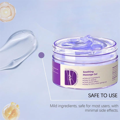 2Pcs Joint Gel Purple Gel - Soothing Massage Cream for Knees, Lumbar, Neck, Hands, and Feet Avelisse