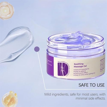 2Pcs Joint Gel Purple Gel - Soothing Massage Cream for Knees, Lumbar, Neck, Hands, and Feet Avelisse