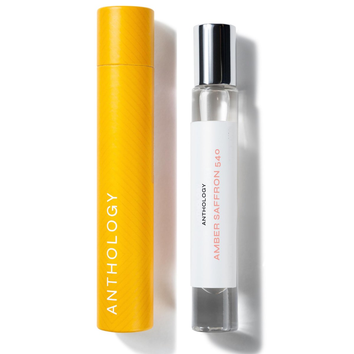 Anthology Amber Saffron 540 Roll On Perfume Oil - 0.3 oz (9 ml) Woody Amber Floral Clean Cruelty-Free Fragrance Avelisse
