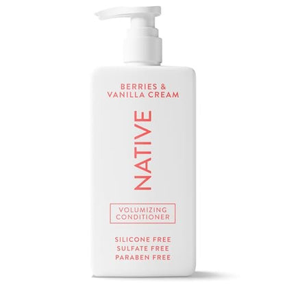 Native Volumizing Conditioner Berries & Vanilla Cream - 16.5 fl oz | Sulfate-Free & Paraben-Free