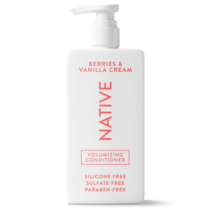 Native Volumizing Conditioner Berries & Vanilla Cream - 16.5 fl oz | Sulfate-Free & Paraben-Free