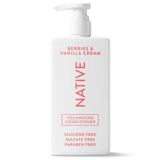 Native Volumizing Conditioner Berries & Vanilla Cream - 16.5 fl oz | Sulfate-Free & Paraben-Free