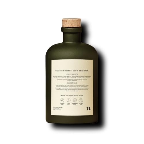 Third Layer Castor Oil Body Oil – 100% Organic, Cold-Pressed, Hexane-Free with Magnesium & Frankincense for Skin Hydration & Evening Self-Care, Night Oil (14 fl oz) Avelisse