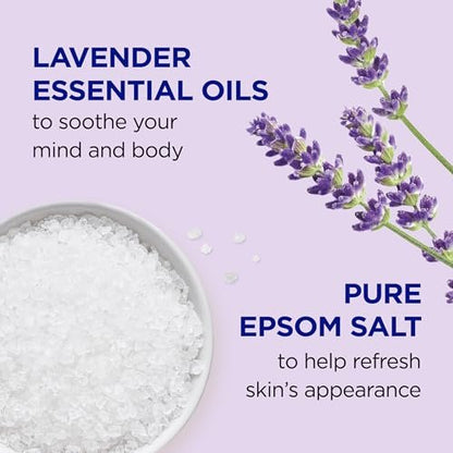 Dr Teal's Foaming Bath with Pure Epsom Salt, Soothe & Sleep with Lavender, 62.5 fl oz Avelisse
