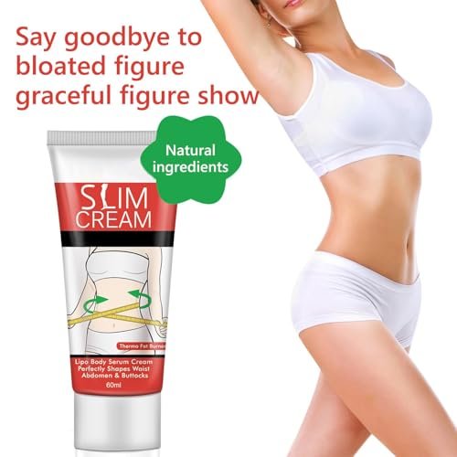 akareni Hot Cream for Belly – Slimming & Firming Fat Burning Cream for Stomach, Waist & Buttocks – Moisturizing Cellulite Cream for Women and Men - görsel 12