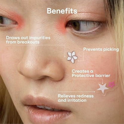 ZVYK Pimple Patches Cute for Face (28 Unique Acne Patch Designs) | Hydrocolloid, Salicylic Acid, Tea Tree | Strong Adhesion, Waterproof, Vegan | Confidence Patch Be You