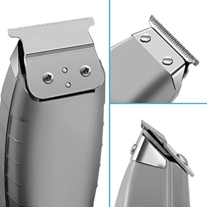 2 Pack T-Blades Compatible with Andis T-Outliner G, GO, GTO, GTX, Headliner LS2, LS3 Replacement