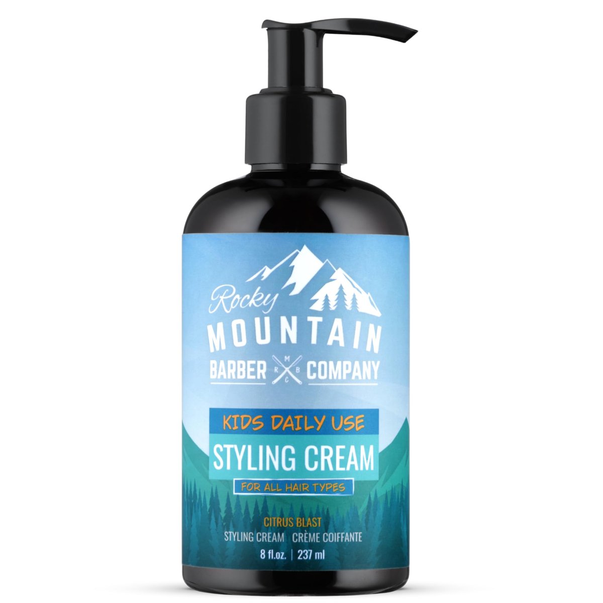 Kids Hair Styling Cream - Tame & Style Hair in Seconds - Citrus Scent, Light Hold, Low Shine - 8 oz Avelisse