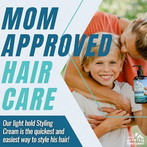 Kids Hair Styling Cream - Tame & Style Hair in Seconds - Citrus Scent, Light Hold, Low Shine - 8 oz Avelisse