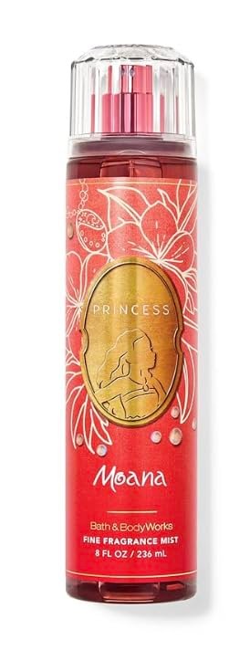 Bath & Body Works PRINCESS Collection Fine Fragrance Mist Moana - 8 fl oz / 236 ml Avelisse