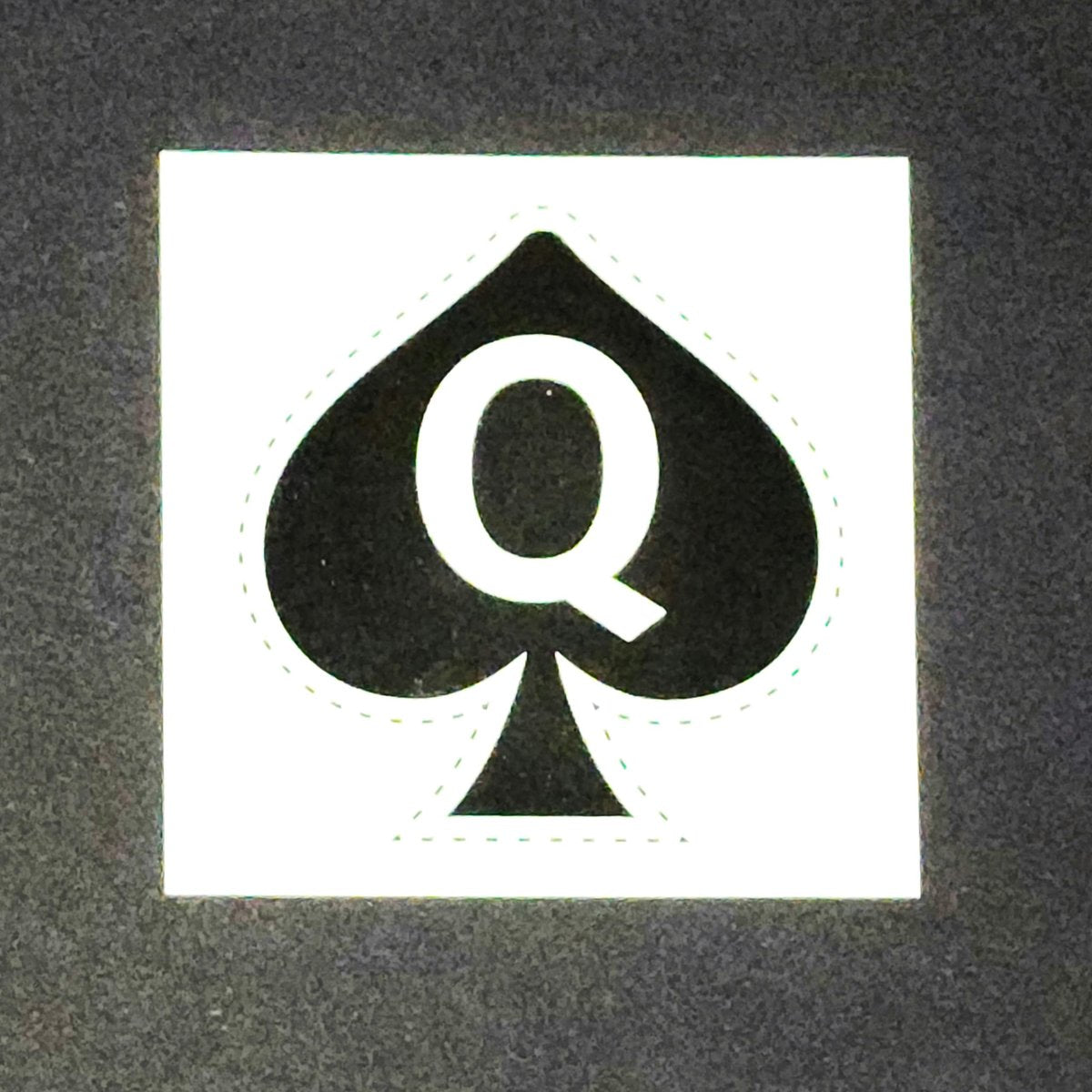 Queen of Spades Temporary Tattoo – 5-Piece Black Small Tattoos for Adults - görsel 8