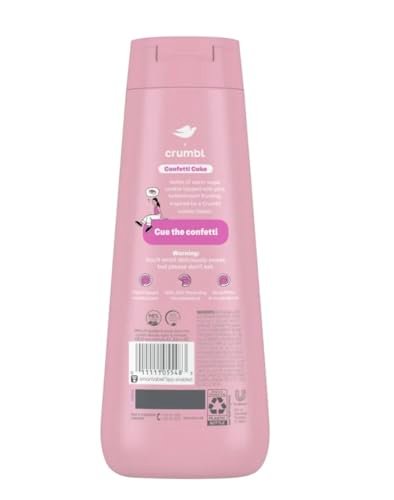 Dove x Crumbl Moisturizing Liquid Body Wash | Confetti Cake | 20 oz Avelisse