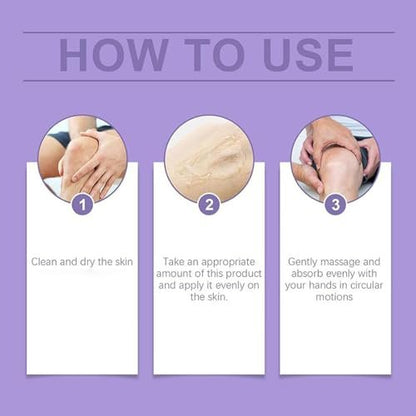 iekufes Joint Purple Gel Soothing Massage Cream – Full-Body Joint Support for Knees, Lumbar, Neck, Hands & Feet (2-Pack, 0.88 Fl Oz Each) Avelisse