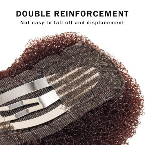 Vouchmind 3PCs Volumizing Hair Sponge Inserts with Puff Cushion Clips – Add Volume and Fullness for Women and Girls - görsel 12