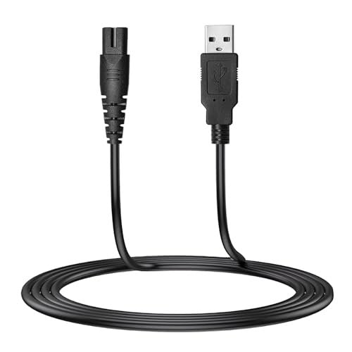 Meliya USB Charger Cable for Skull Pitbull Clippers – Compatible with Palm, Butterfly Kiss, Beast Clipper PRO Shaver – 3.3 Feet Charging Cord - görsel 12