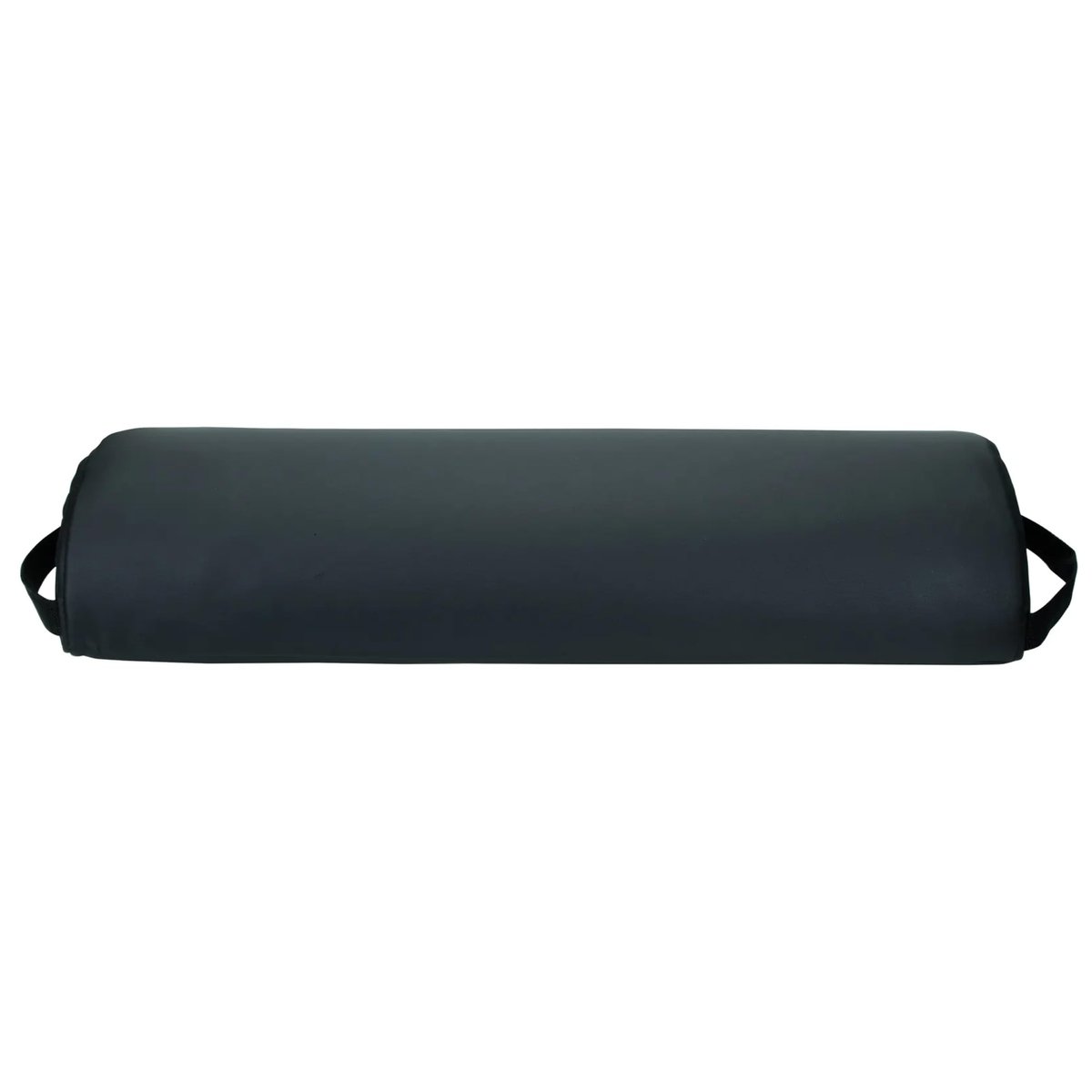 ForPro Premium Jumbo Half-Round Bolster Pillow – Black, 9”W x 4.5”H x 26”L, Oil & Stain-Resistant for Massage & Yoga Avelisse