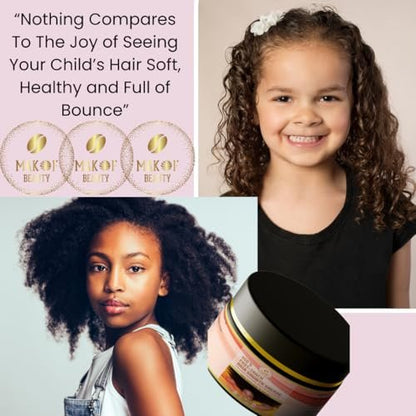 Kid's Hair Growth Grease with Raw Organic Batana Extract, Rosemary, Fenugreek, Amla Oil & Mango Butter – 120 ml Avelisse