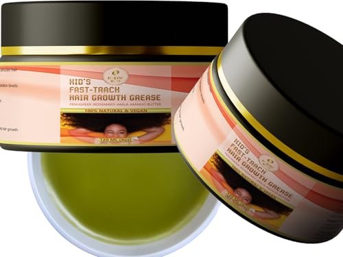 Kid's Hair Growth Grease with Raw Organic Batana Extract, Rosemary, Fenugreek, Amla Oil & Mango Butter – 120 ml Avelisse