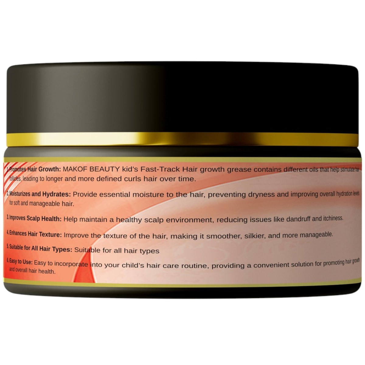 Kid's Hair Growth Grease with Raw Organic Batana Extract, Rosemary, Fenugreek, Amla Oil & Mango Butter – 120 ml Avelisse